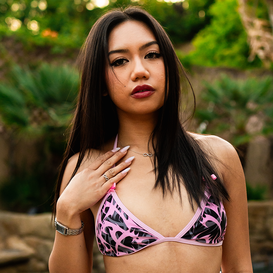 Camo Bikini Top