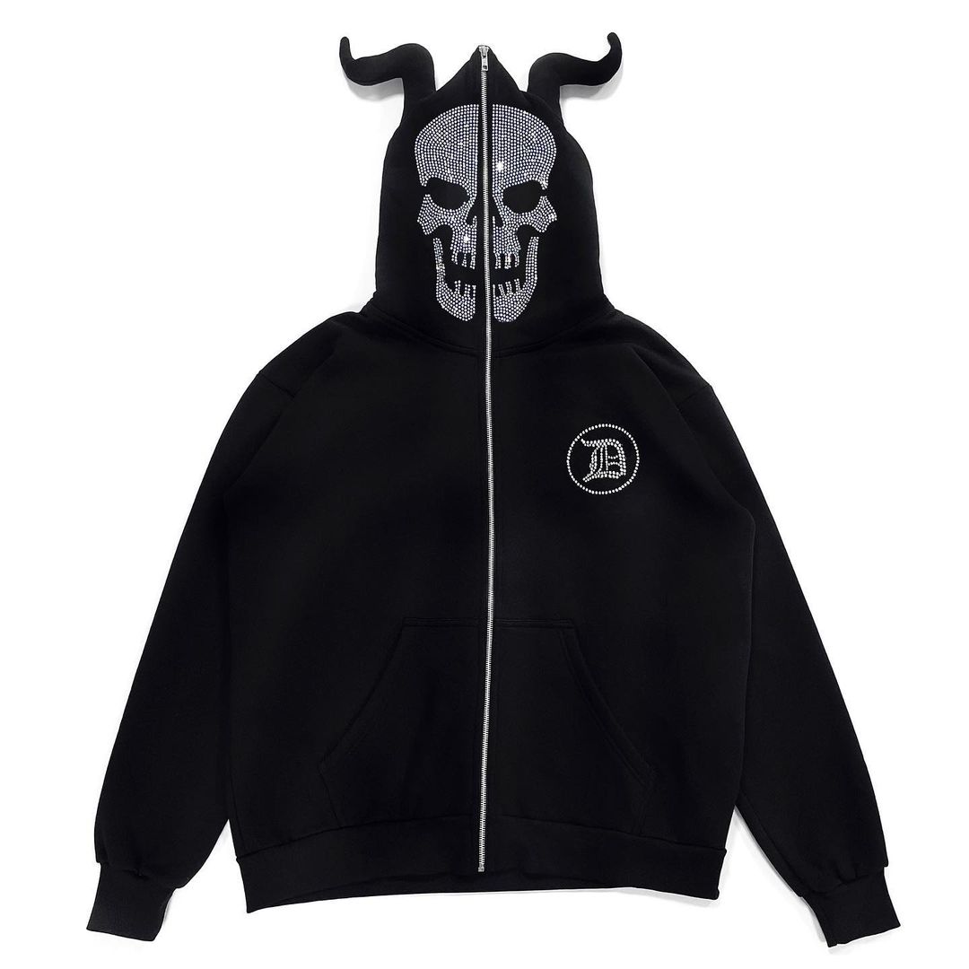 Vengeance Rhinestone Hoodie