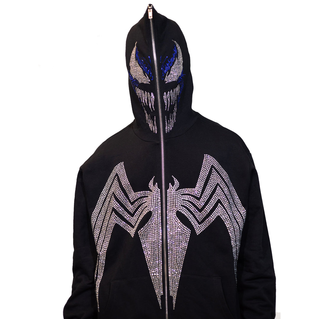 Venom Rhinestone Hoodie