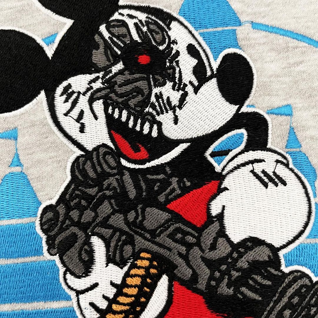Deadly World Embroidered Hoodie