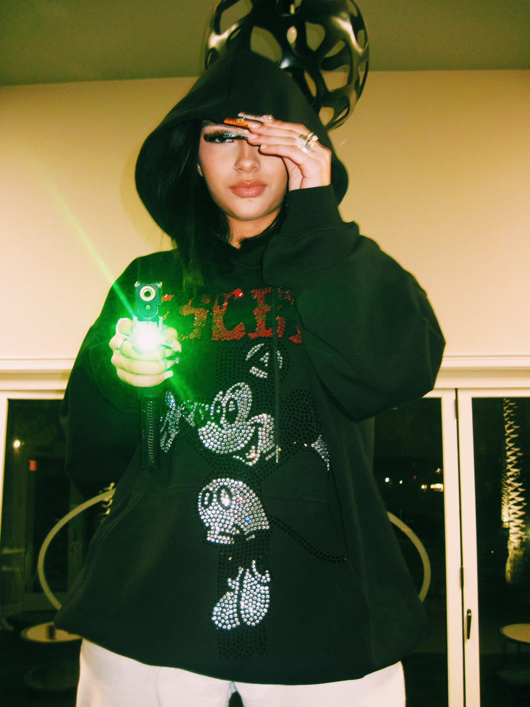 Mickey Anarchy Hoodie