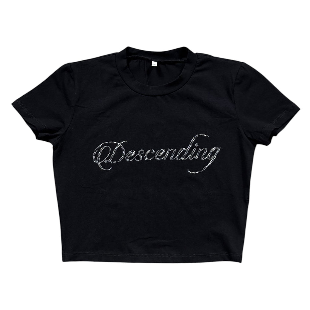 Angel Rhinestone Baby Tee