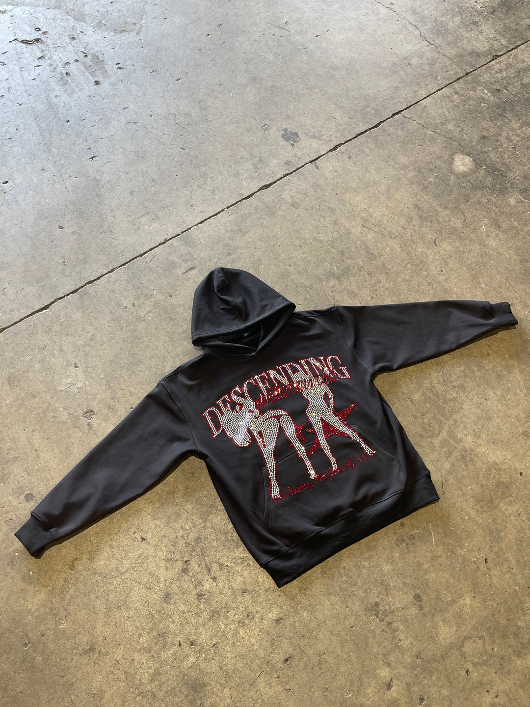 Gentlemen's Club Rhinestone Hoodie