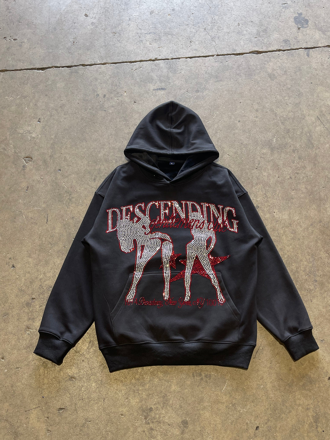 Gentlemen's Club Rhinestone Hoodie