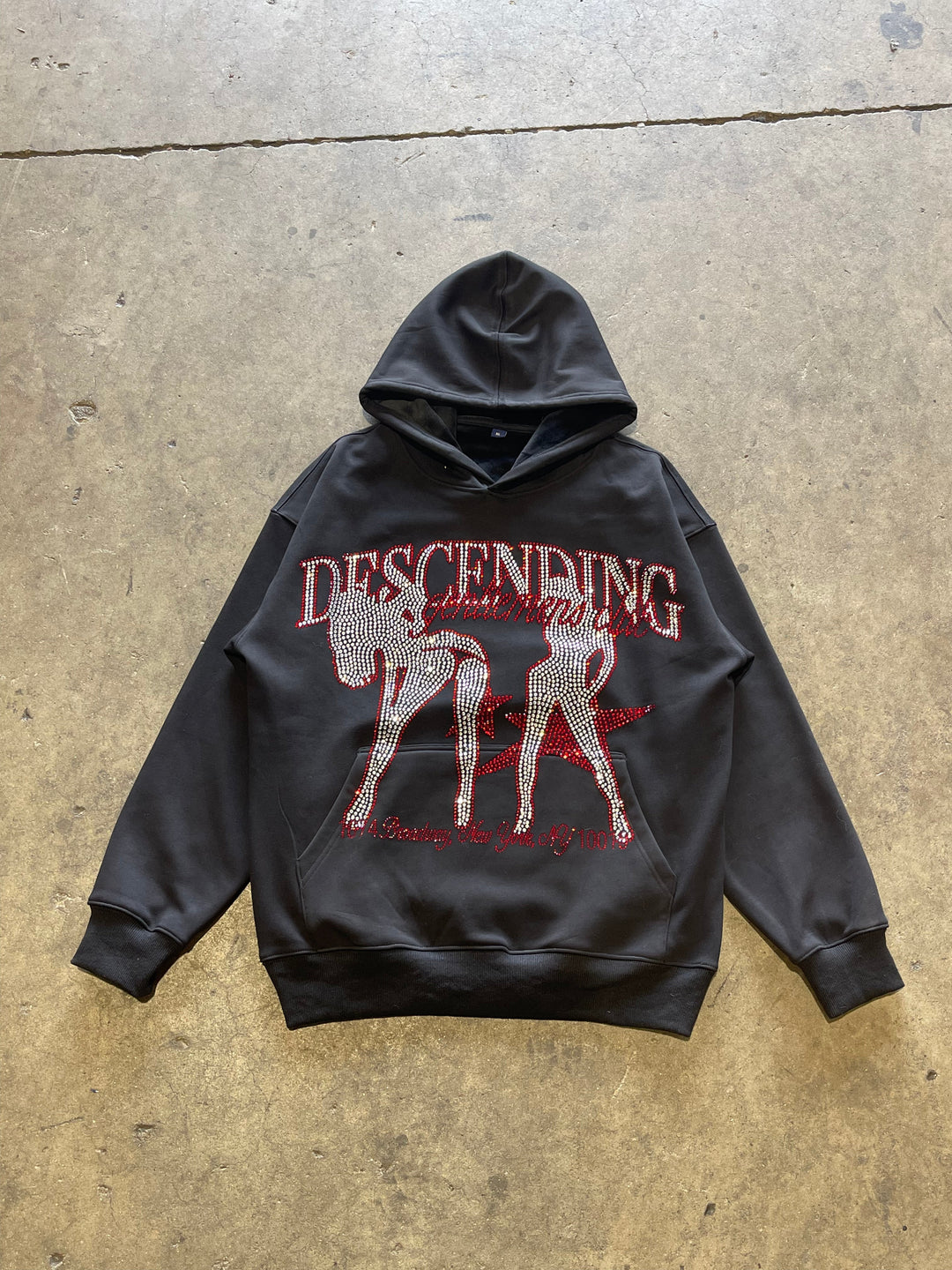 Gentlemen's Club Rhinestone Hoodie