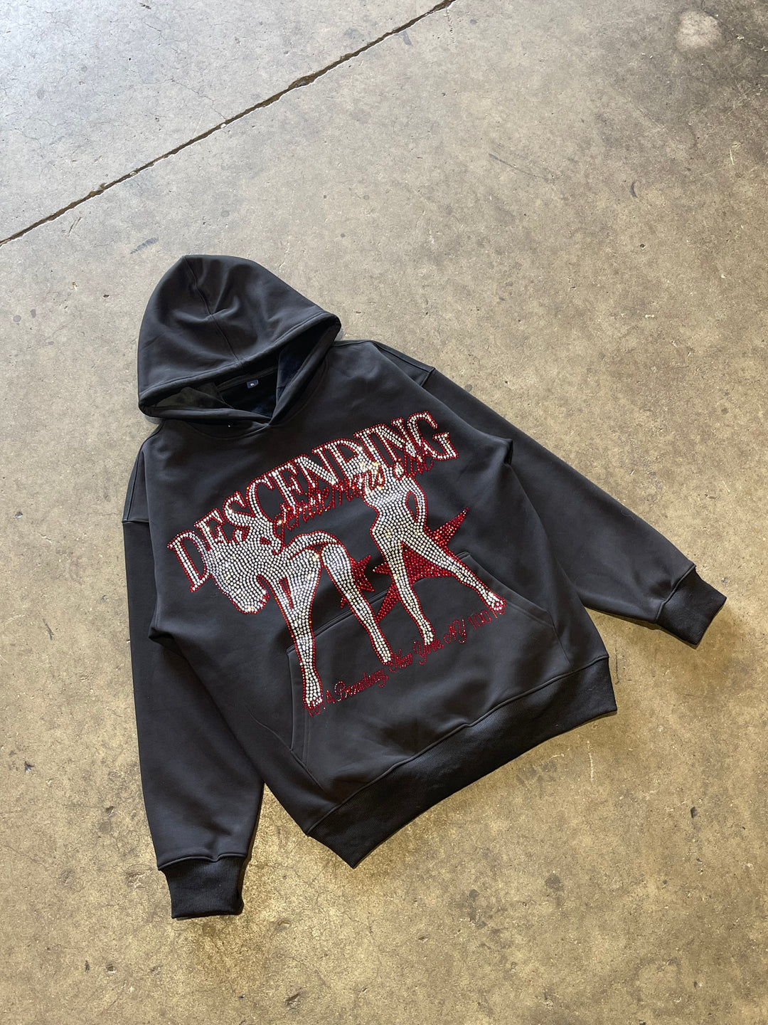 Gentlemen's Club Rhinestone Hoodie