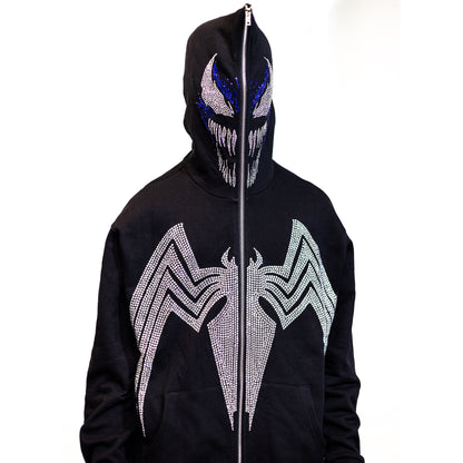 Venom Rhinestone Hoodie