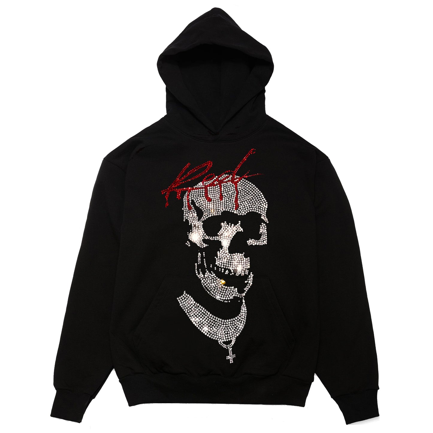 King Vamp Rhinestone Hoodie